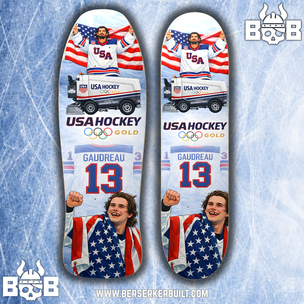 🇺🇸 BERSERKER USA HOCKEY GOLD BOARD 🇺🇸