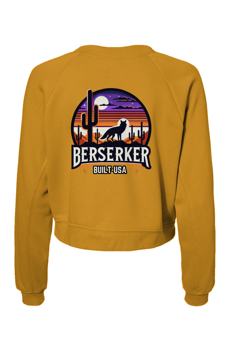 Womens Raglan Pullover Fleece Berserker Sweatshirt