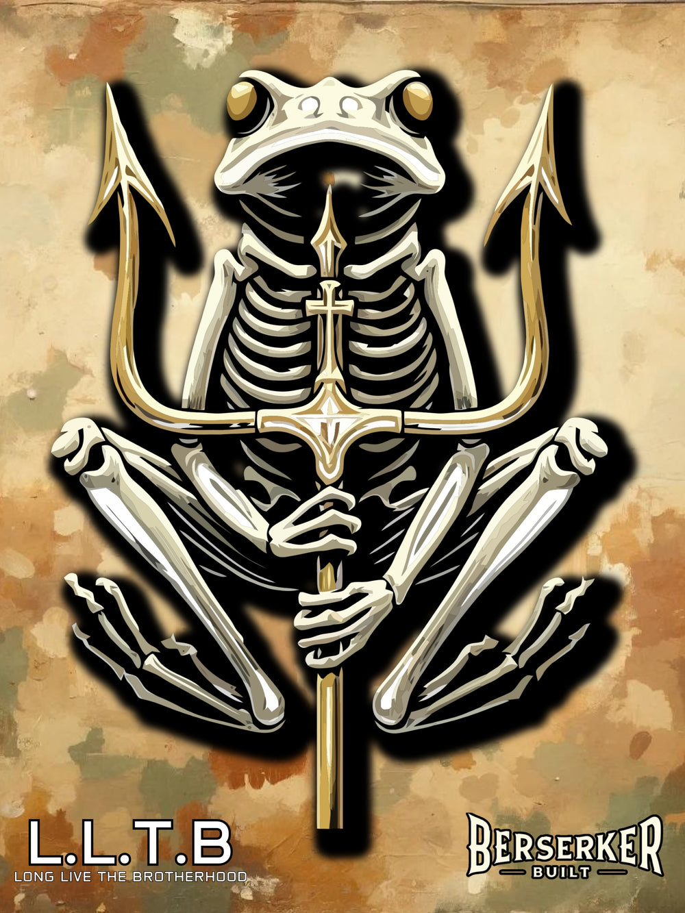Navy Seal Frogman Canvas L.L.T.B