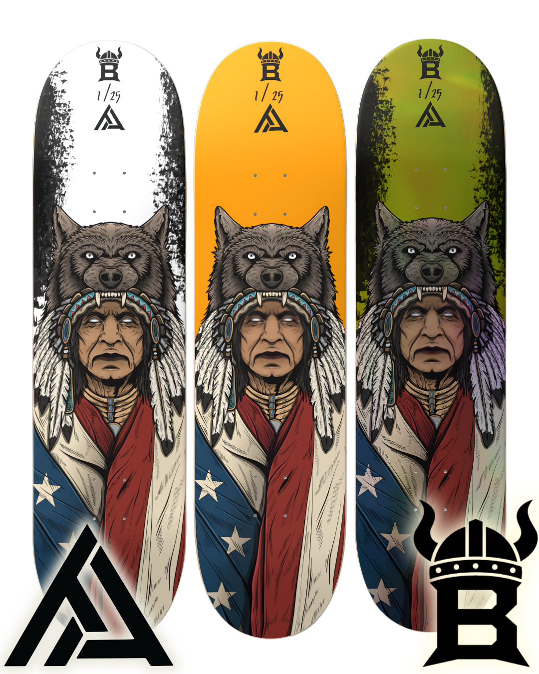 The Forefather Limited Edition Skate Deck