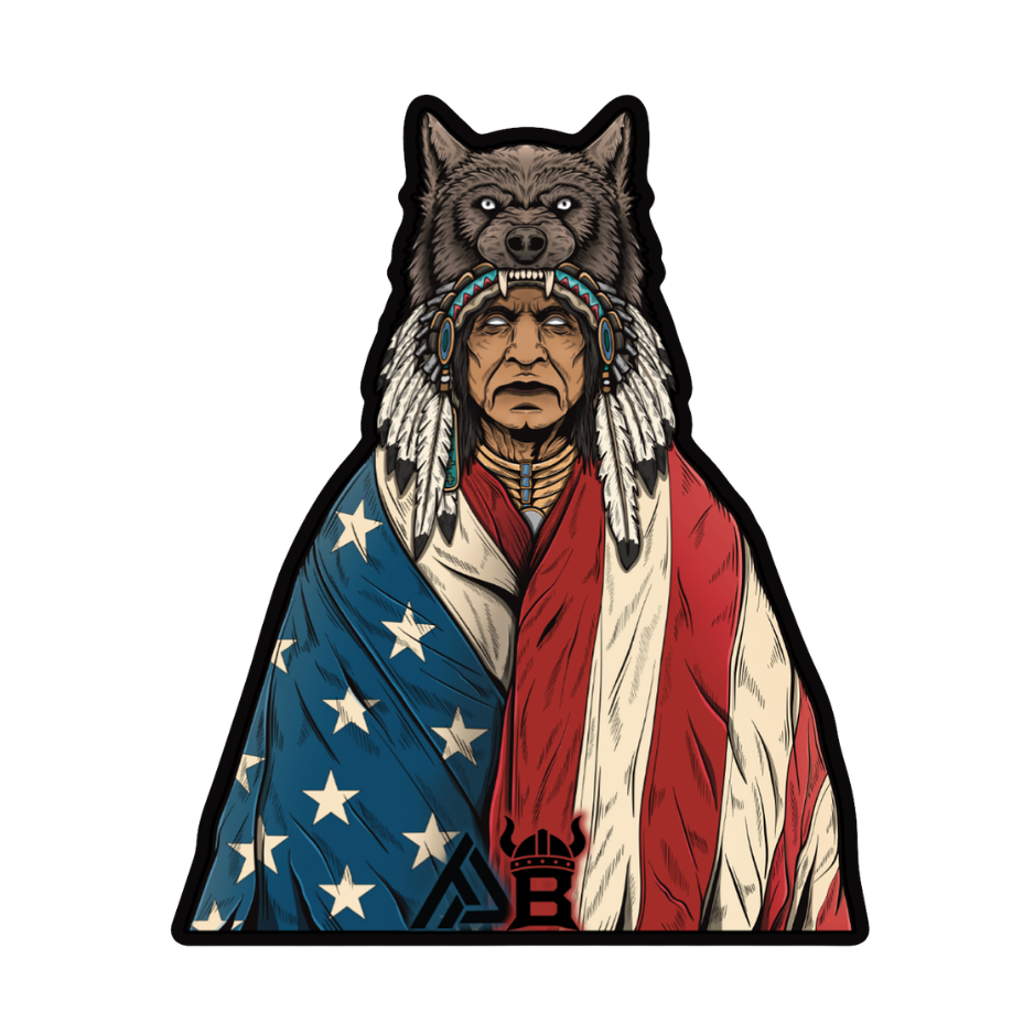 Forefather Die-Cut Sticker