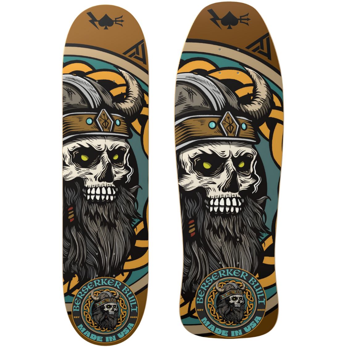 The Berserker VIKING SKULL