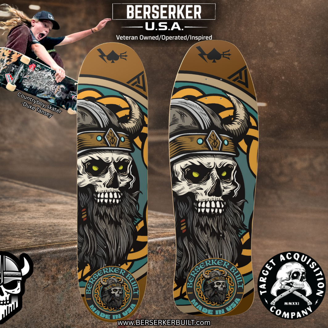 The Berserker VIKING SKULL