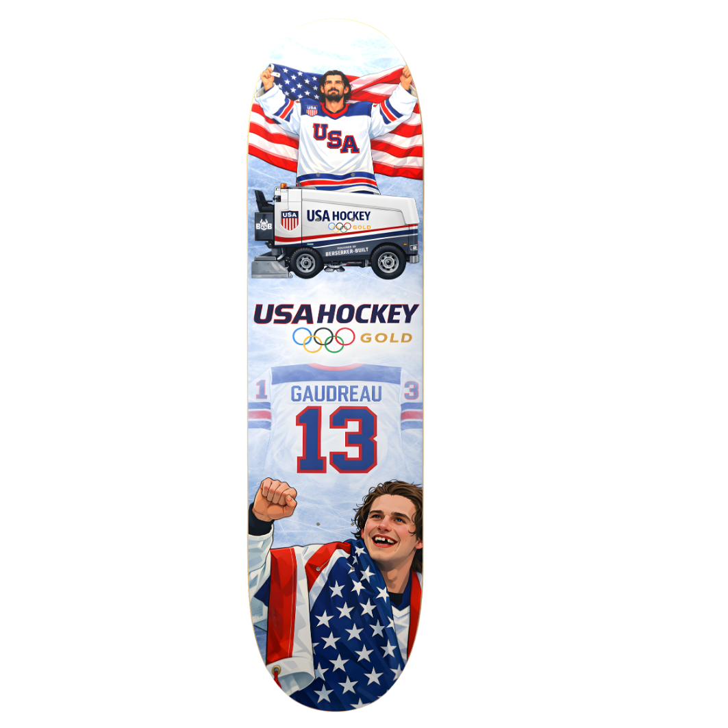 🇺🇸 BERSERKER USA HOCKEY GOLD BOARD 🇺🇸