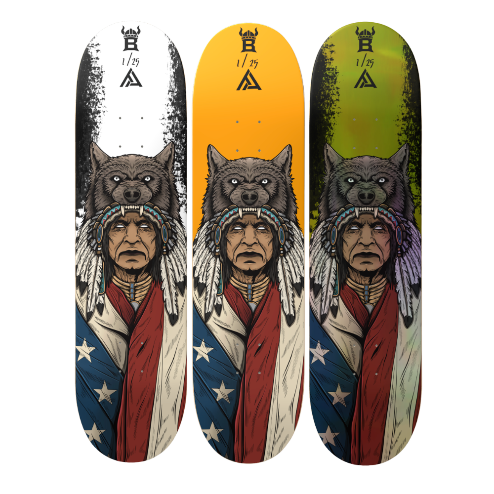 The Forefather Limited Edition Skate Deck